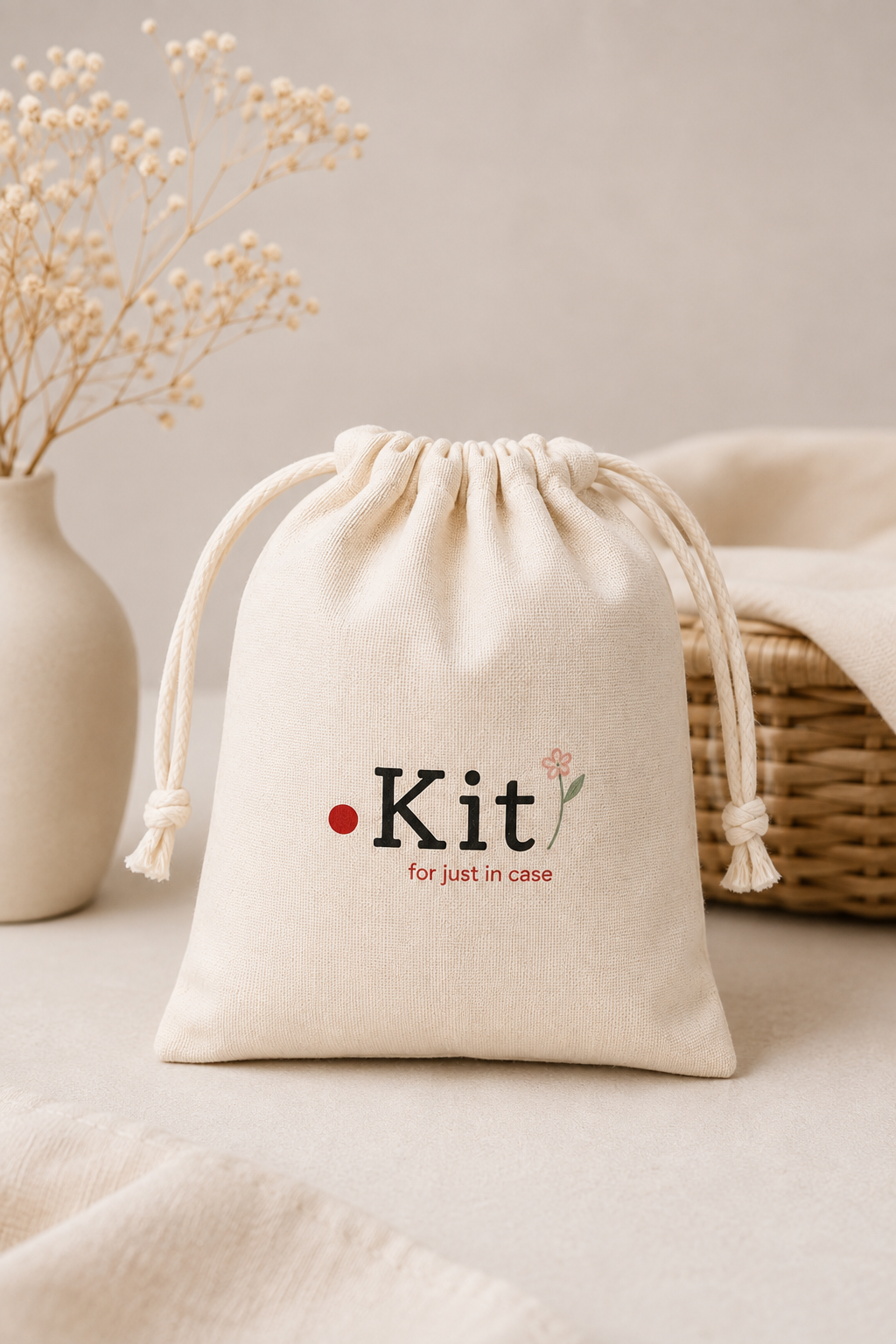 New MamaSuri Mini.Kit drawstring pouch